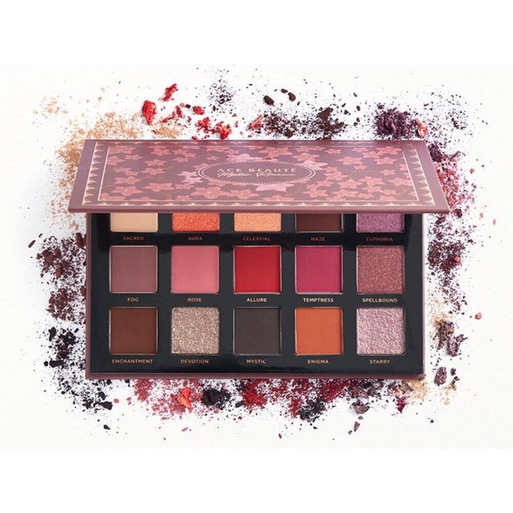 Ace Beauté Mystic Romance Eyeshadow Palette Warm Berry NIB
